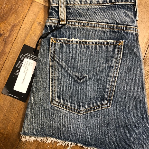 Hudson Jeans | Cara High Waist Cutoff Denim Shorts - Picture 5 of 5